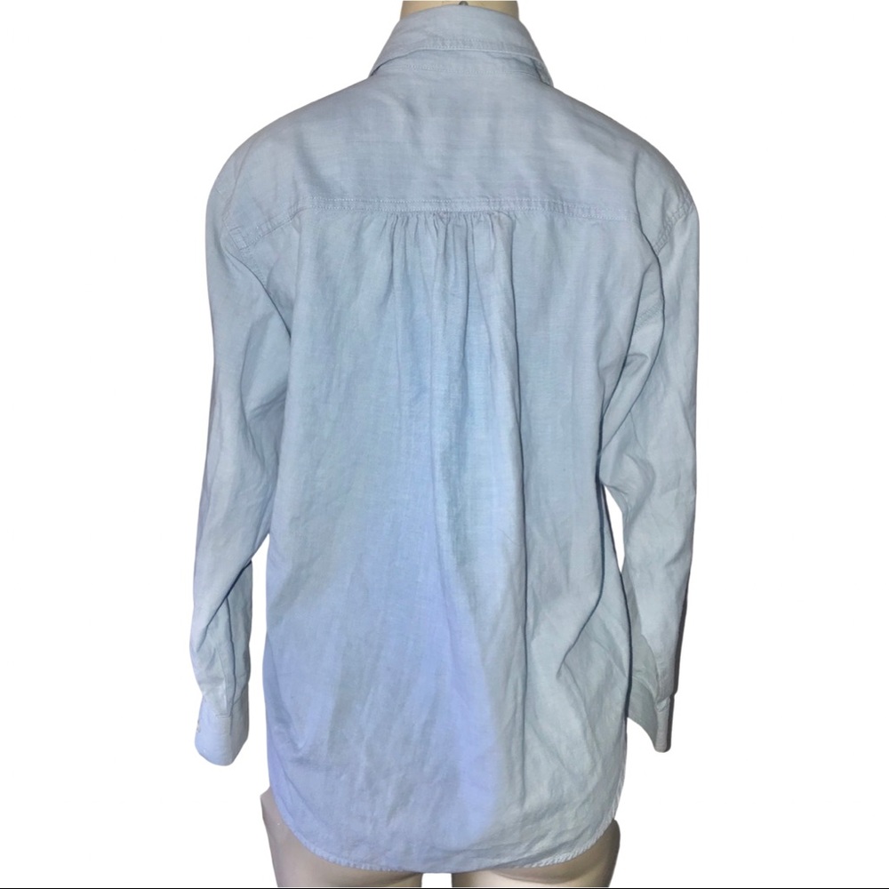 Boho Vintage Robinsons Soft Button Down M - image 3